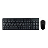 Kit De Teclado Y Mouse Acteck Ac928984 Alambrico Color Negro