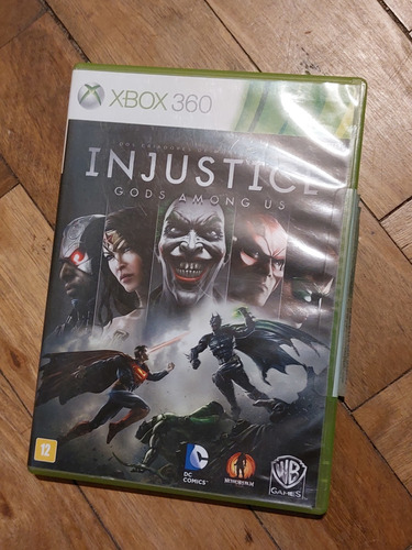 Xbox 360 Juego Injustice Original Ntsc Completo 