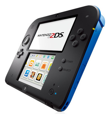 Nintendo 2ds Preto E Azul Desbloqueado Loja Jogos Cartão 16gb