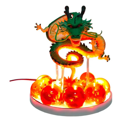 Figura Shenlong Esferas Del Dragón 17cm Luz LED Dragon Ball Z | Meses sin interés