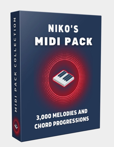 Midi Pack, Melodies, Arps, Chords, Stabs Nikos Pack 