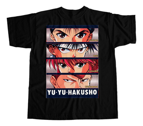 Camiseta Geek Série Mangá Yu Yu Hakusho