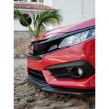 Lip Faldon Delantero Civic Sedan Y Coupe 2016 2017 2018