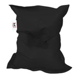 Sillon Puff Bigbag Gigante Color Negro Soporta Hasta 125kg