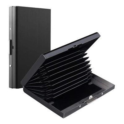 Y Cartera Antirrobo Rfid, Negra