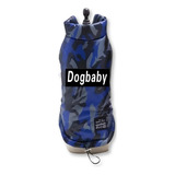 Abrigo Para Perros Camuflado Talle L | Chaleco Para Mascotas Con Interior De Polar | Ropa Para Perros Con Diseño Militar |