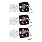 3 Ventiladores De Metal Para Computadora, 220-240 V, 0.14 A,