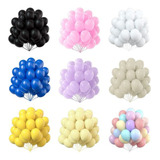 Globos Pastel Lisos Latex Cotillon Colores Pasteles X25 