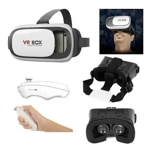 Gafas 3d Realidad Virtual + Joystick Control Bluetooth