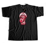 Remera Huracan Lengua Rolling Stones 