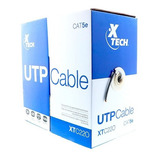 Cable Utp Cat5e Lan Caja 305m Xtech Gris / Promoferta