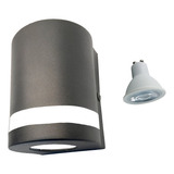 Aplique Pared Exterior Unidireccional Pack X5 + Dicro Led 7w