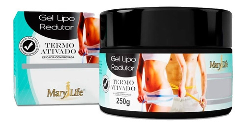 Gel Lipo Redutor 250ml Mary Life