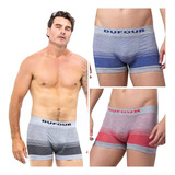 Pack X3 Boxer Dufour Rayas En Degrade A 11855 T. S/xxl 