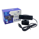 Webcam Rotativa Usb Full Hd 1080p Microfone Pra Computador