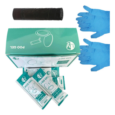 Gel De Baño Para Camping Polvo De Caca Para Inodoro Portátil | Envío gratis