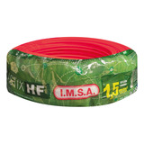 Cable Unipolar 1,50mm Lsoh Rojo  Imsa (x 100mt) Plastix Hf