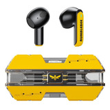 Audífonos Inalámbricos Bluetooth Transformers True Para Ju Color Bumblebee