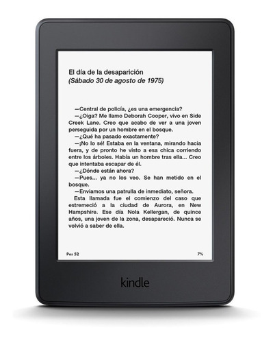 Kindle Amazon Luz Integrada 6puLG 10ma Gen 8gb - Negra