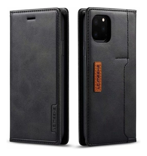 Funda De Cuero For Samsung Con Funda Tipo Billetera