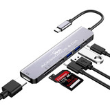 Hub Tipo-c Adaptador Usb Compatível Macbook Pro Com Hdmi