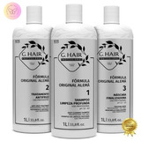 G Hair Kit Escova Progressiva Alemã 3x 1litro