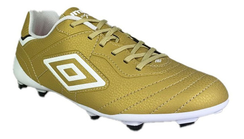 Chuteira Campo Umbro Speciali Iii Pro Dourada