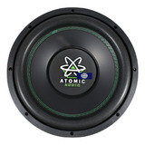 Subwoofer 12puLG Atomic Apocalypse12 Dobe Iman Doble Bobina Color Negro