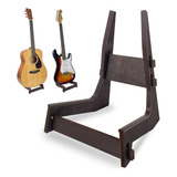 Soporte De Guitarra Portátil De Madera Con Protección De Gom