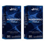 Triple Magnesio: Citrato Treonato Bis Glicinato Fnl 2x90 Cap