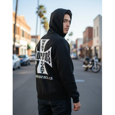 Hoodie Rápido Y Furioso Choppers West Coast Brian O Conner M Negro