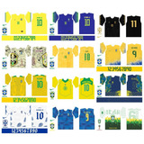 Artes Camisa Brasil Personalizada Copa Do Mundo 2022 Vetor