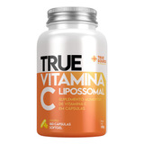 True Vitamina C Lipossomal 180 Cápsulas - True Source Sabor Sem Sabor