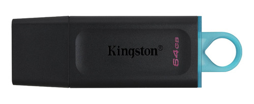 Pendrive Kingston Datatraveler Exodia 64gb 3.2 Gen 1 Negro