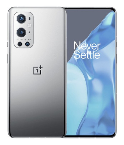 Celular Oneplus 9 Pro 8 Gb Ram 128 Gb Snapdragon 888 Dual Sim Nfc Plateado Cargador Flash Inalámbrico De 50 W