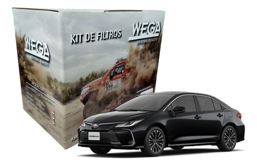 Kit Wega De 3 Filtros Toyota Corolla 1.8 16v