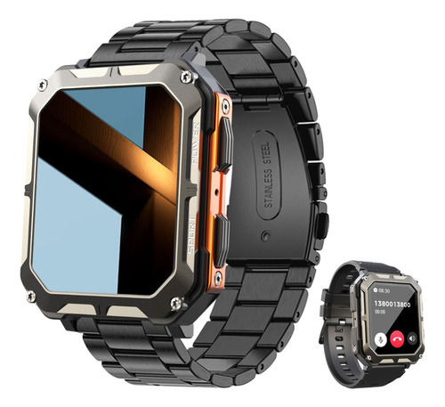 Ip68 Relojes Inteligentes Hombre Bluetooth Llamadas Reloj