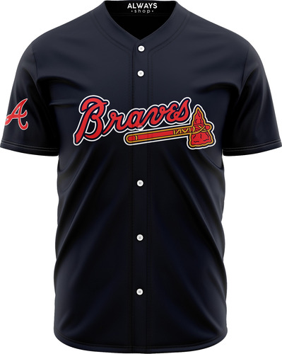 Jersey Beisbol Braves Atlanta Bravos M1