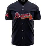 Jersey Beisbol Braves Atlanta Bravos M1