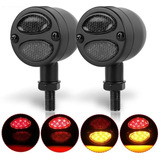 Direccionales Led Stop Café Racer, Harley, Royal Enfield X2