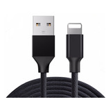 Cable Reforzado Compatible iPhone Carga Rapida