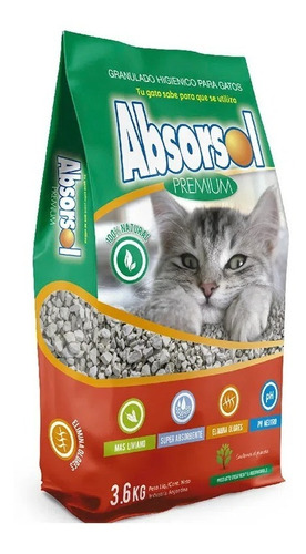 Pack Piedras Absorsol Premium 3,6kg X 3 Unidades