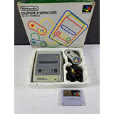 Nintendo Super Famicom Na Caixa Com Isopor. Funcionando 100%. Faço 610. Black Friday - Super Nintendo Japonês. Snes