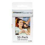 Papel Fotográfico Polaroid Zink Premium De 2x3 ( 30 Hojas )