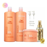 Kit Wella Nutri-enrich 3x1 + Oil Reflections 100ml + Brinde