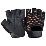 Guantes Gimnasio Cuero Ciclismo Gym Pesas Fit Deportivo New