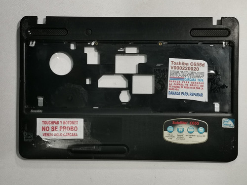 Toshiba C655d   Carcasa Tapa  Para Reparar Verifica Fotos
