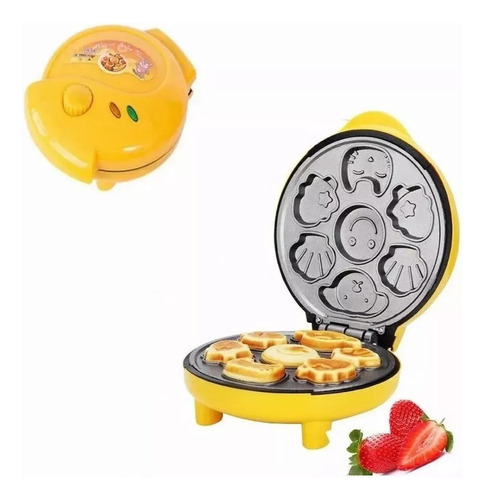 Mini Máquina Para Hornear Waffle Donuts Para Niños
