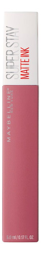 Labial Larga Duración Superstay Matte Ink Maybelline Acabado Mate Color Lover