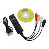 Capturadora Video Easier Cap Usb 2.0 Vhs Tv Ps3 Ps4 Xbox